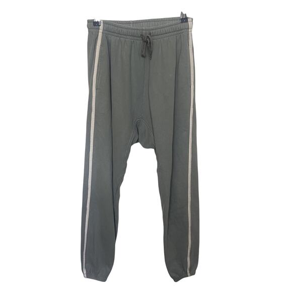 ACACIA Basics Green Sweatpants Women’s Sz Small Harem Style Loungewear Casual - Picture 1 of 7